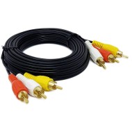 CABLE 3 RCA MALE MALE 1.5 Mètres SIB2348