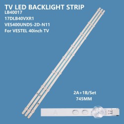 7 LED 3V 745 mm MAXWELL 40 17DLB40