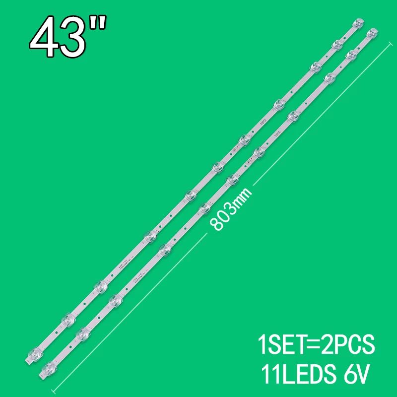 11 LED 6V 805 mm TCL43 4CLB4311