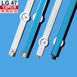 4 LED 3V LG47 L1 6916L1176A 447 mm