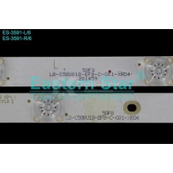 6 LED 3V 555 mm 572 mm CH-ZG58 SQUARE BL430