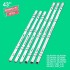7 LED 3V 850 mm LG43" 43LH51 BL032