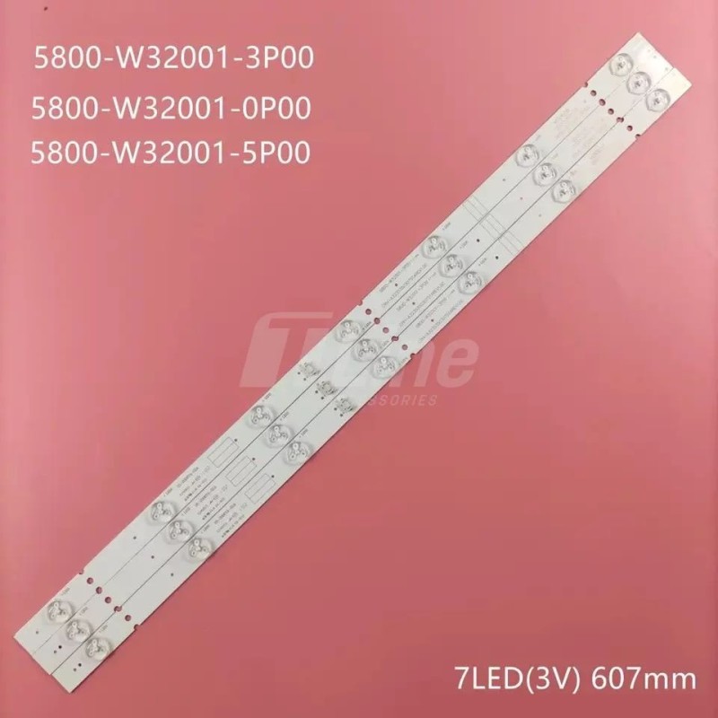 7 LED 3V 605 mm TELEFUNKEN32″ BL061