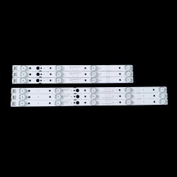 4+5 LED 3V 427 MM 331 mm TELEFUNKEN, TOSHIBA, IRIS 43″ BL204