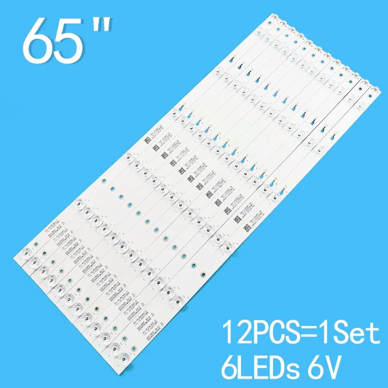 6 LED 6V 619 mm CONDOR 65″ 65HR330M06A6 BL233