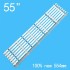 6 LED 6V 555 mm SANYO 55″ 555mm ES-3563/6 BL340