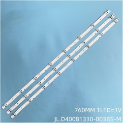 8 LED 3V 754 mm CONDOR 40 JLD4008 KIT3