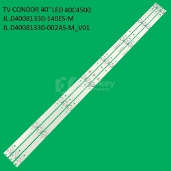 8 LED 3V 754 mm CONDOR 40 JLD4008 KIT3