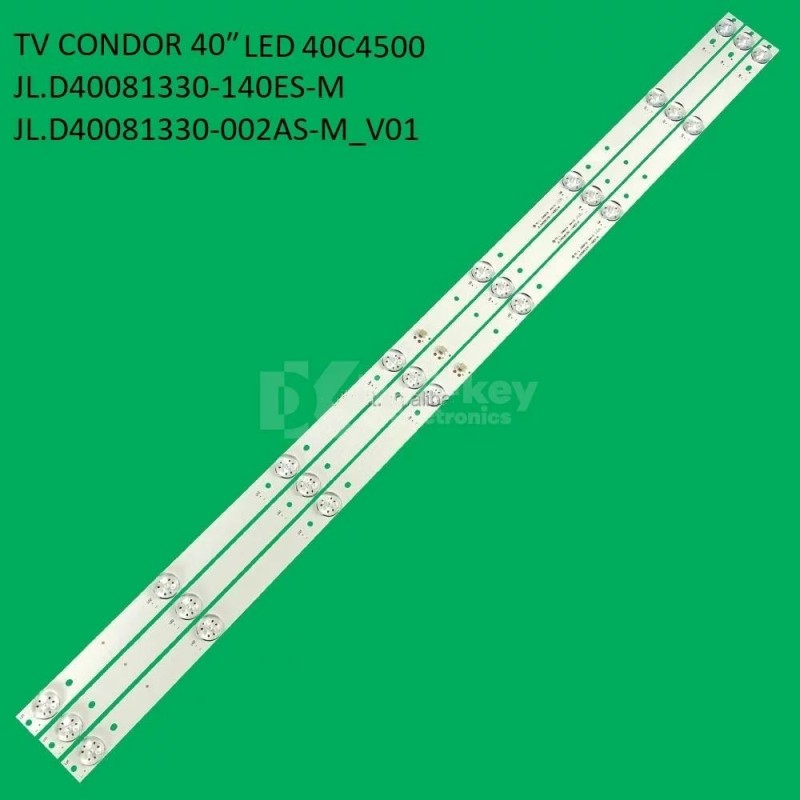 8 LED 3V 755 mm CONDOR 40 KIT3