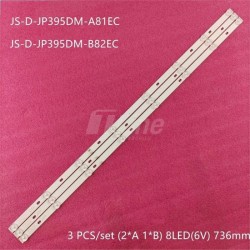8 LED 6V 736 mm AKAI 39 OU 40" JSDJP395DM BL387