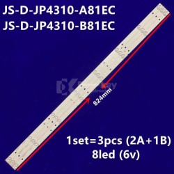 8 LED 6V 824 mm MAXWELL 43 JSDJP4310