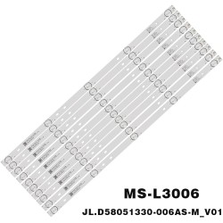 5 LED 6V 535 mm MSL3006 HL00580A30 VEGA 58