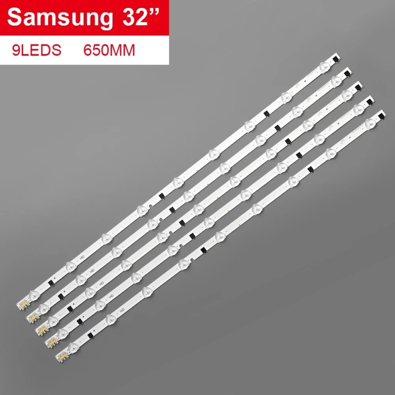 9 LED 3V 650 mm SAMSUNG 32 D2GE320SCO 9 LED 3V 650 mm SAMSUNG 32 D2GE320SCO