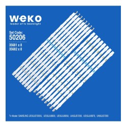 13 LED 7+6 3V 648 mm SAMSUNG 50 V5DR500SCB