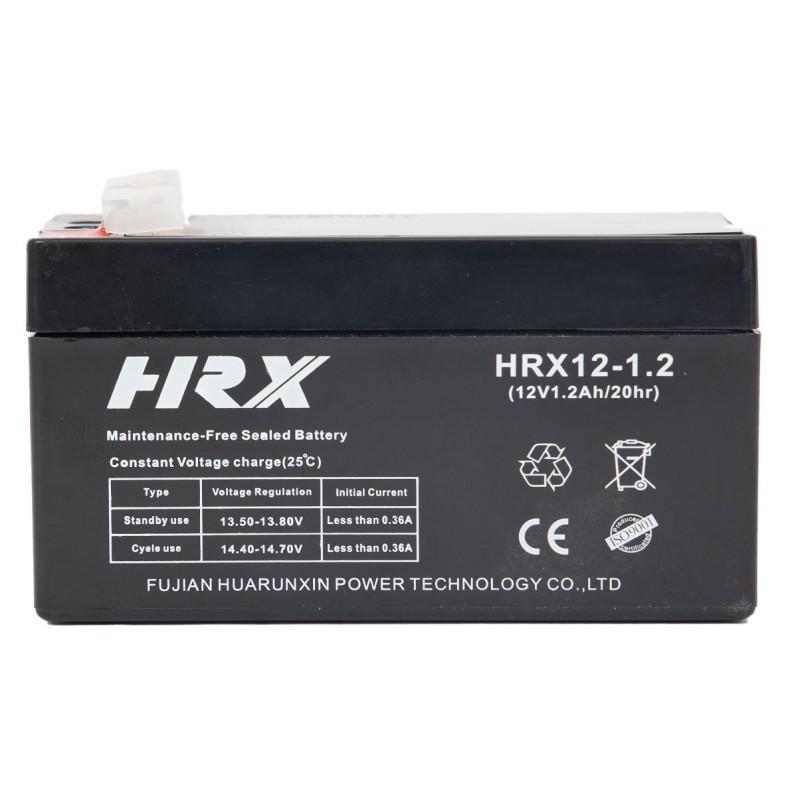 HRX12V1.2AH BATTERIE 12V 1.2AH HRX HRX12V1.2AH BATTERIE 12V 1.2AH HRX