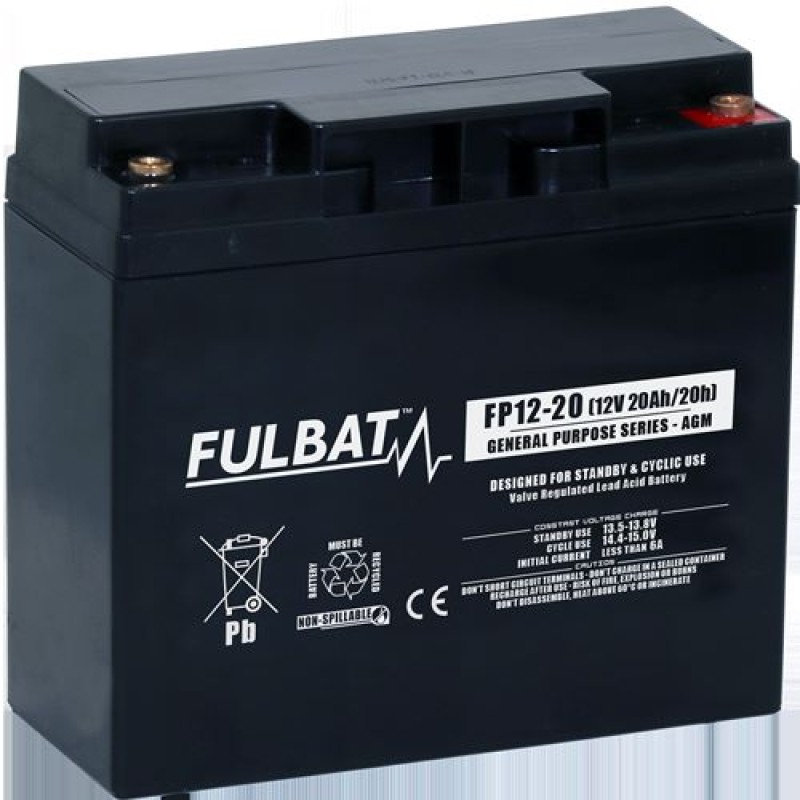 FP12V20AH BATTERIE 12V 20AH FULBAT