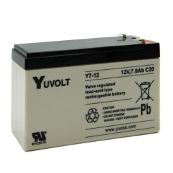 BATTERIE 12V 7Ah T&Y T&Y12V7AH20HR