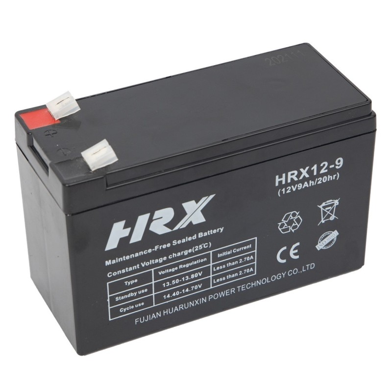 HRX12V9Ah BATTERIE 12V 9Ah HRX HRX12V9Ah BATTERIE 12V 9Ah HRX
