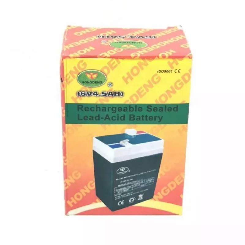 BATTERIE 6V 4.5AH HONGDENG 6V 4.5Ah BATTERIE 6V 4.5AH HONGDENG 6V 4.5Ah