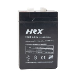 HRX6V4.5AH BATTERIE 6V 4.5AH HRX