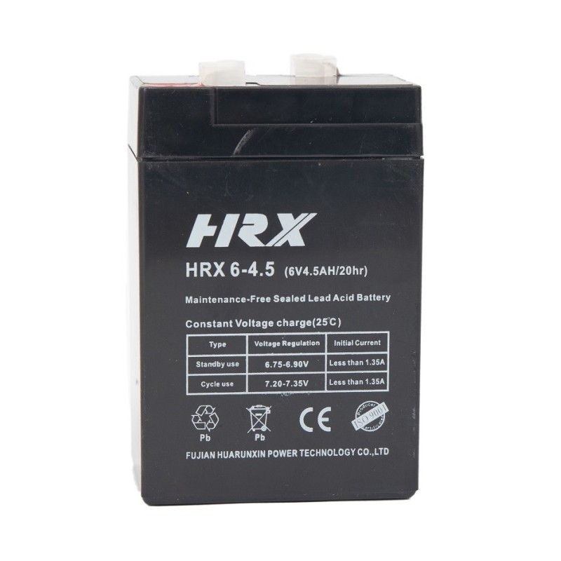 HRX6V4.5AH BATTERIE 6V 4.5AH HRX HRX6V4.5AH BATTERIE 6V 4.5AH HRX