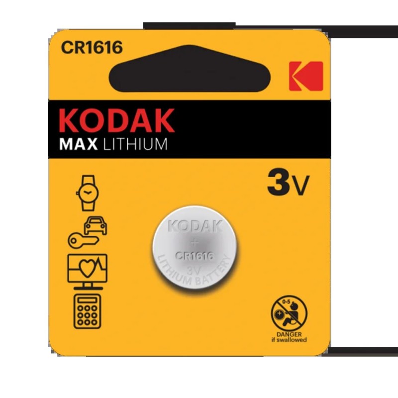 PILE 3V KODAK LIHIUM CR1616 KODAK