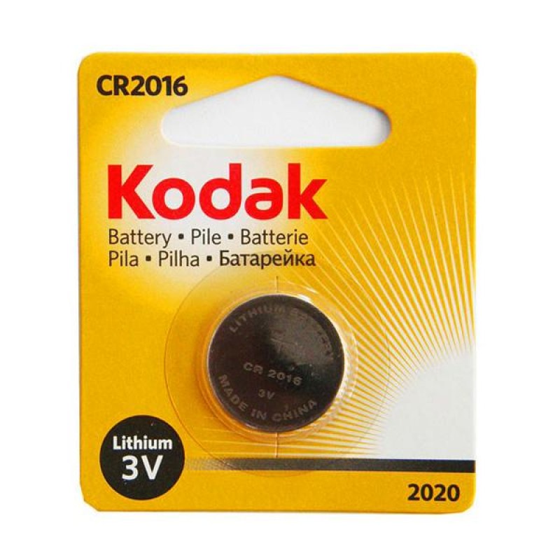 PILE 3V KODAK LIHIUM 1 PIECE CR2016
