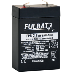 FP6V2.8AH BATTERIE 6V 2.8AH FULBAT