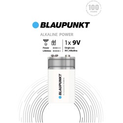 PILE 9V BLAUPUNKT BLISTER 1 PIECE 6F22