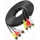 CABLE 3 RCA MALE MALE 3 METRES