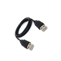 CABLE USB MALE MALE 1 METRE NOIRE