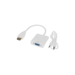 ADAPTATEUR HDMI TO VGA AVEC AUDIO SIB1443