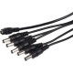 CABLE DC MALE 5.5 MM 4 CAMERAS CABLE DC MALE 5.5 MM 4 CAMERAS