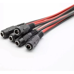 CABLE DC FEMELLE  5.5 MM POUR CAMERAS