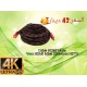 CABLE HDMI 20 METRES BLINDE NOIR CABLE HDMI 20 METRES BLINDE NOIR