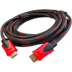 CABLE HDMI 1.5 MÈTRES NOIR BLINDE