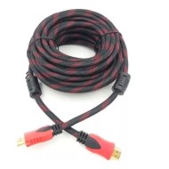 CABLE HDMI 15 METRES BLINDE ROUGE