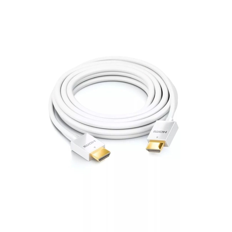 CABLE HDMI 0.50 MÈTRES BLANC CABLE HDMI 0.50 MÈTRES BLANC