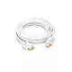 CABLE HDMI 0.50 MÈTRES BLANC CABLE HDMI 0.50 MÈTRES BLANC