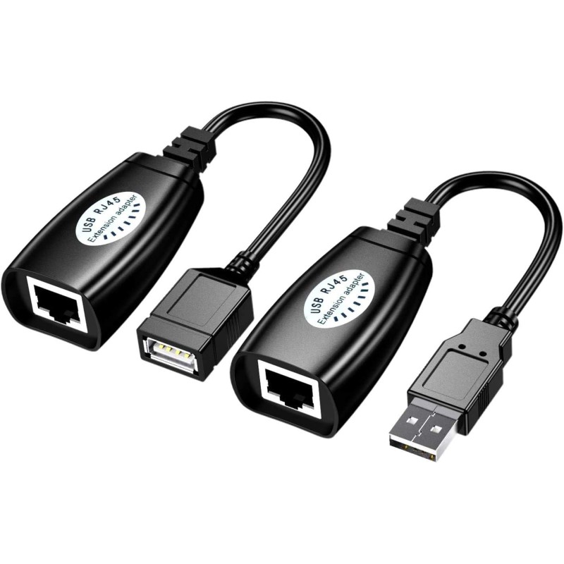 ADAPTATEUR EXTENSION USB TO RJ45 ADAPTATEUR EXTENSION USB TO RJ45
