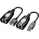 ADAPTATEUR EXTENSION USB TO RJ45