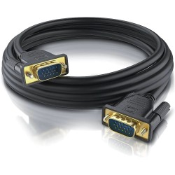 CABLE VGA 10 METRES MALE MALE BLINDE 