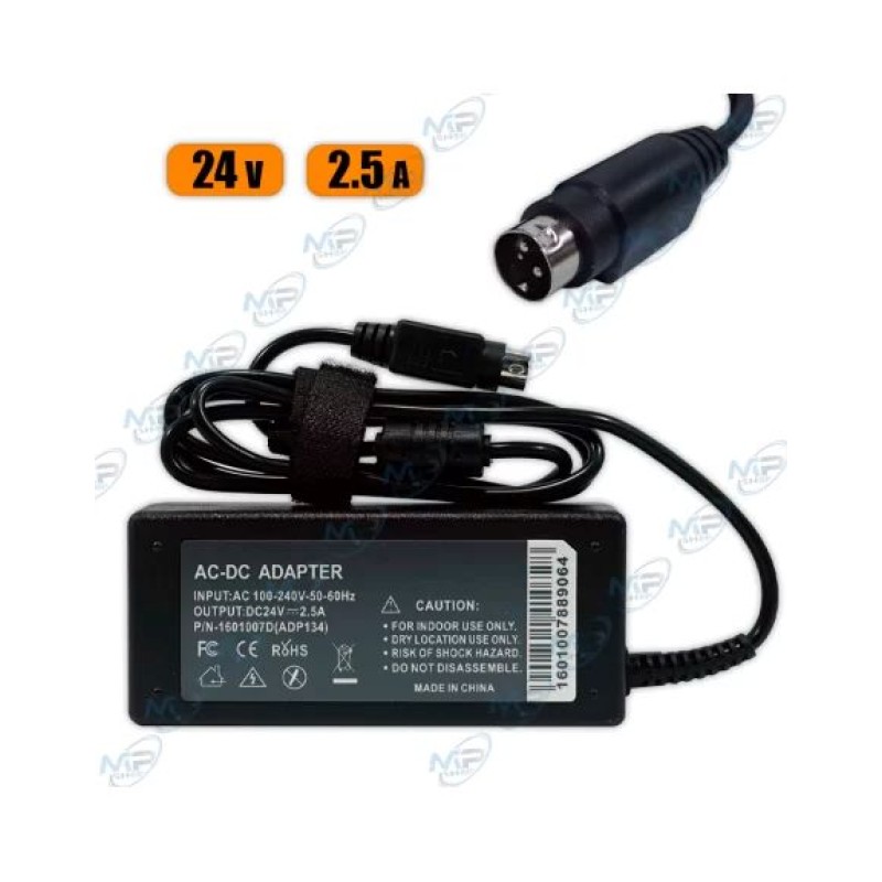 CHARGEUR 24V 2.5A IMPRIMENTE TICKET CHARGEUR 24V 2.5A IMPRIMENTE TICKET