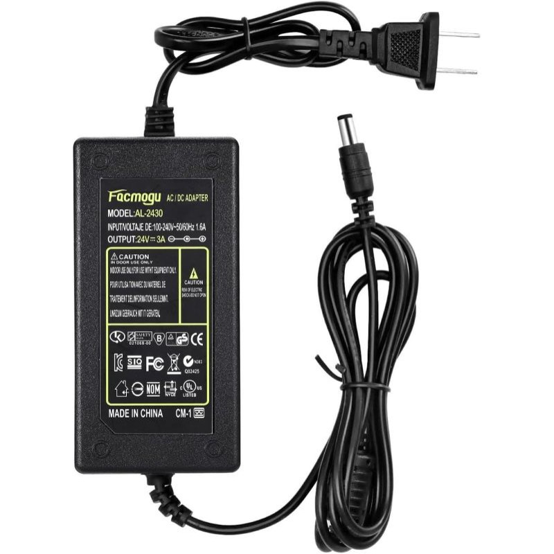 CHARGEUR 12V 3A FICHE 5.5x2.5 mm JB36W12V