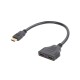 CABLE HDMI 2 SORTIE HDMI FEMELLE