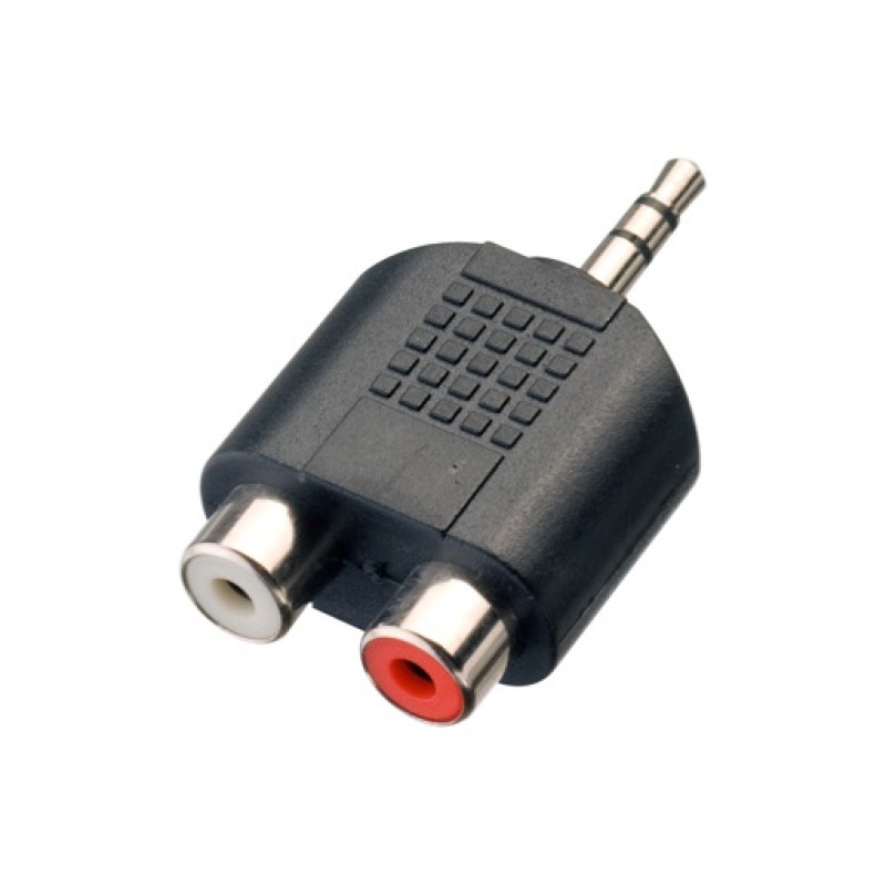 FICHE 3.5 MALE 2 RCA FEMELLE FICHE 3.5 MALE 2 RCA FEMELLE