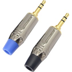 FICHE JACK 3.5 mm MALE METAL STEREO BLINDE