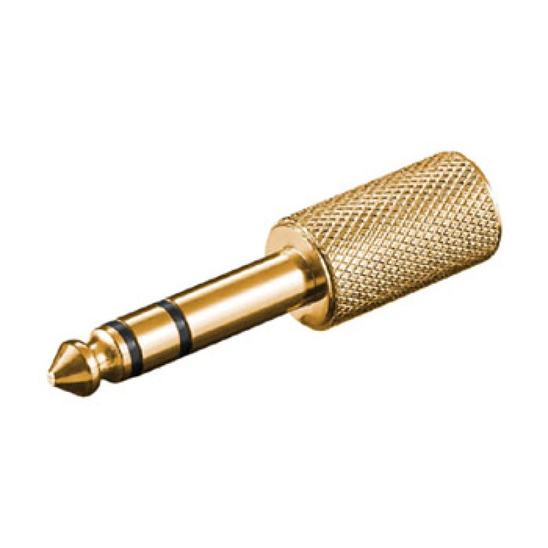 FICHE 6.35 mm MALE MONO METAL TO 3.5 mm FEMELLE FICHE 6.35 mm MALE MONO METAL TO 3.5 mm FEMELLE