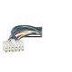 FICHE AUTORADIO CHINA BLANC 12 COSSE FICHE AUTORADIO CHINA BLANC 12 COSSE