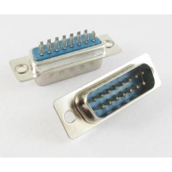 20204387 FICHE DB15 MALE A CONNECTEUR A SOUDER